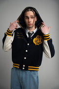 GRADOX varsity jacket detail, size M