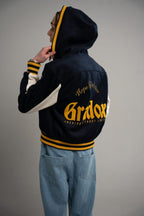 GRADOX varsity jacket detail, size M